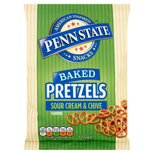 Penn State Baked Pretzels - Sour Cream and Chive, 175g