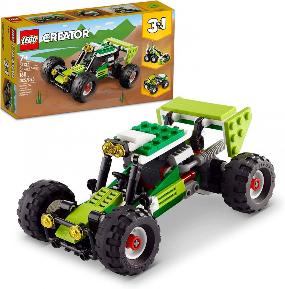 LEGO Creator 3in1 Off-road Buggy 31123 Building Kit; Build A Multicolor