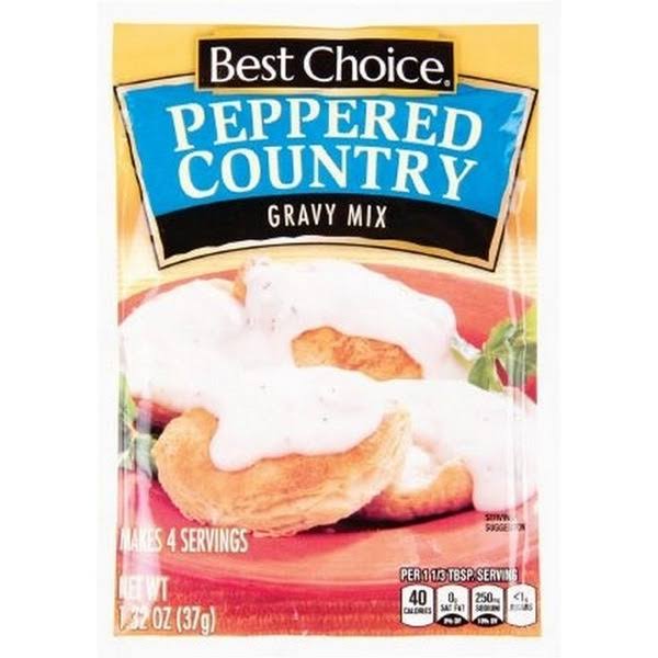 Best Choice Peppered Country Gravy Mix