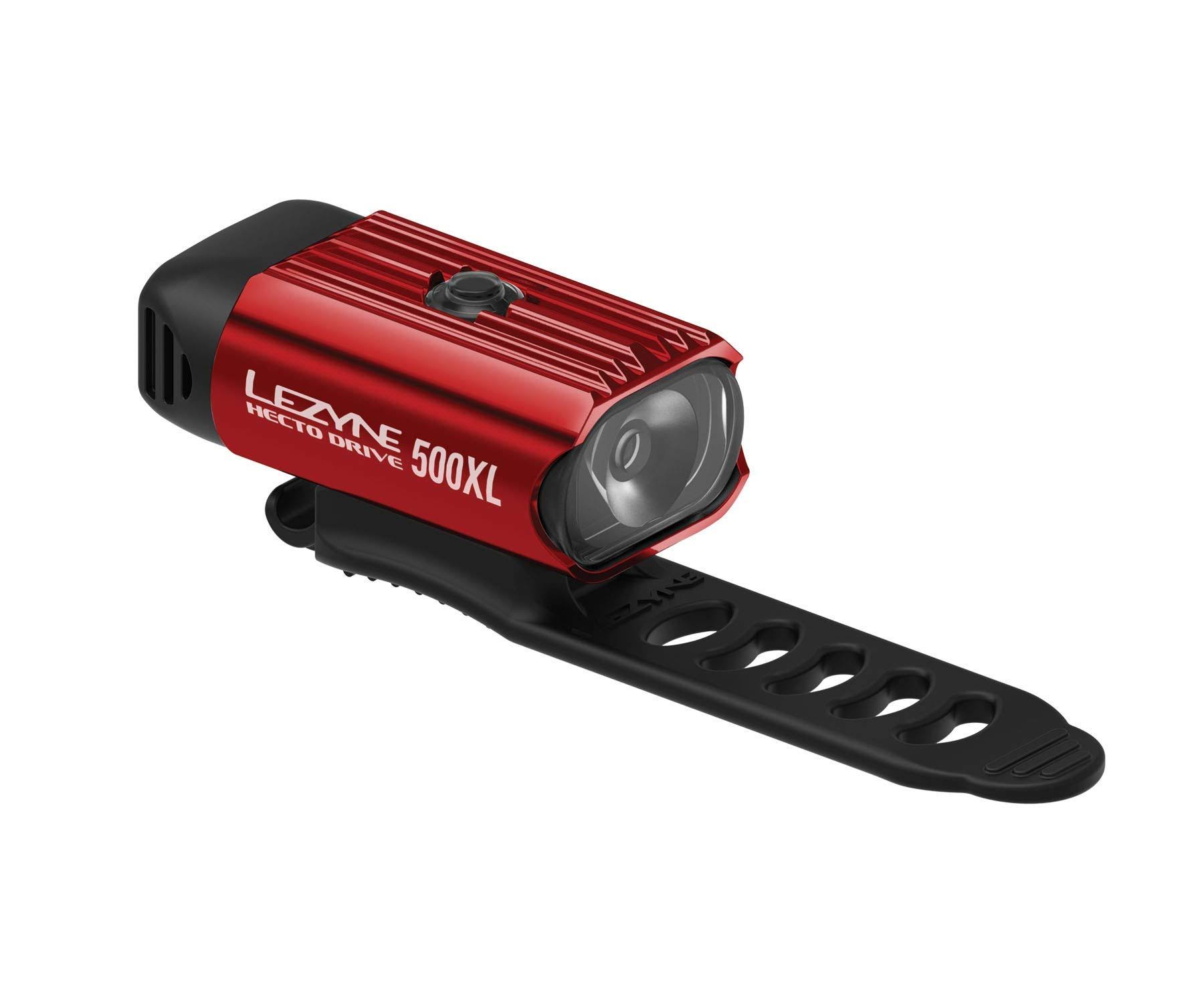 Lezyne Hecto Drive 500XL Front Light Red