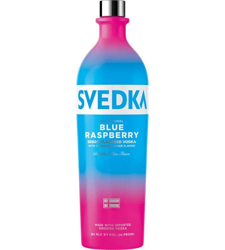 Svedka Vodka - Blue Raspberry, 50ml