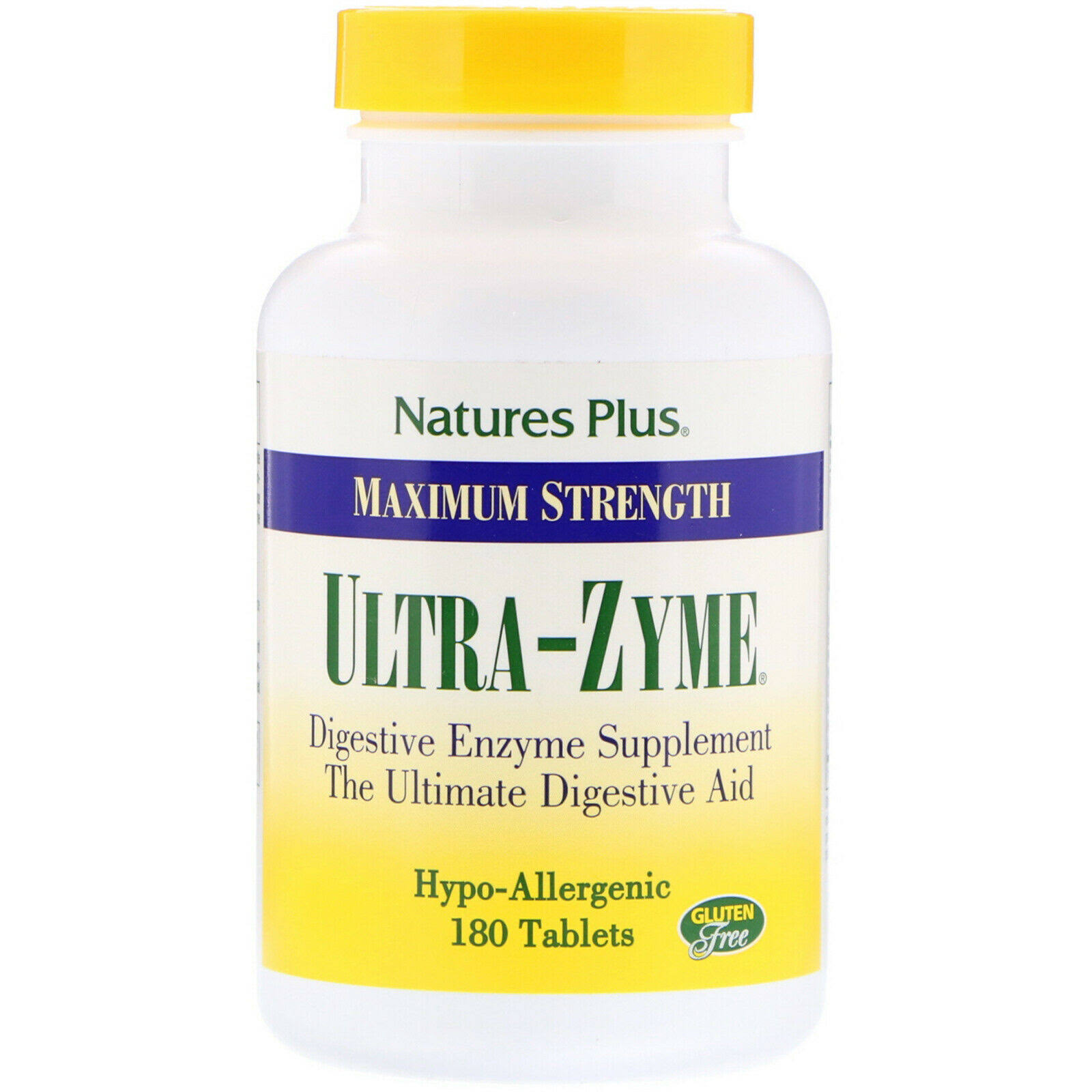Natures Plus Ultra-Zyme - 180 tablets