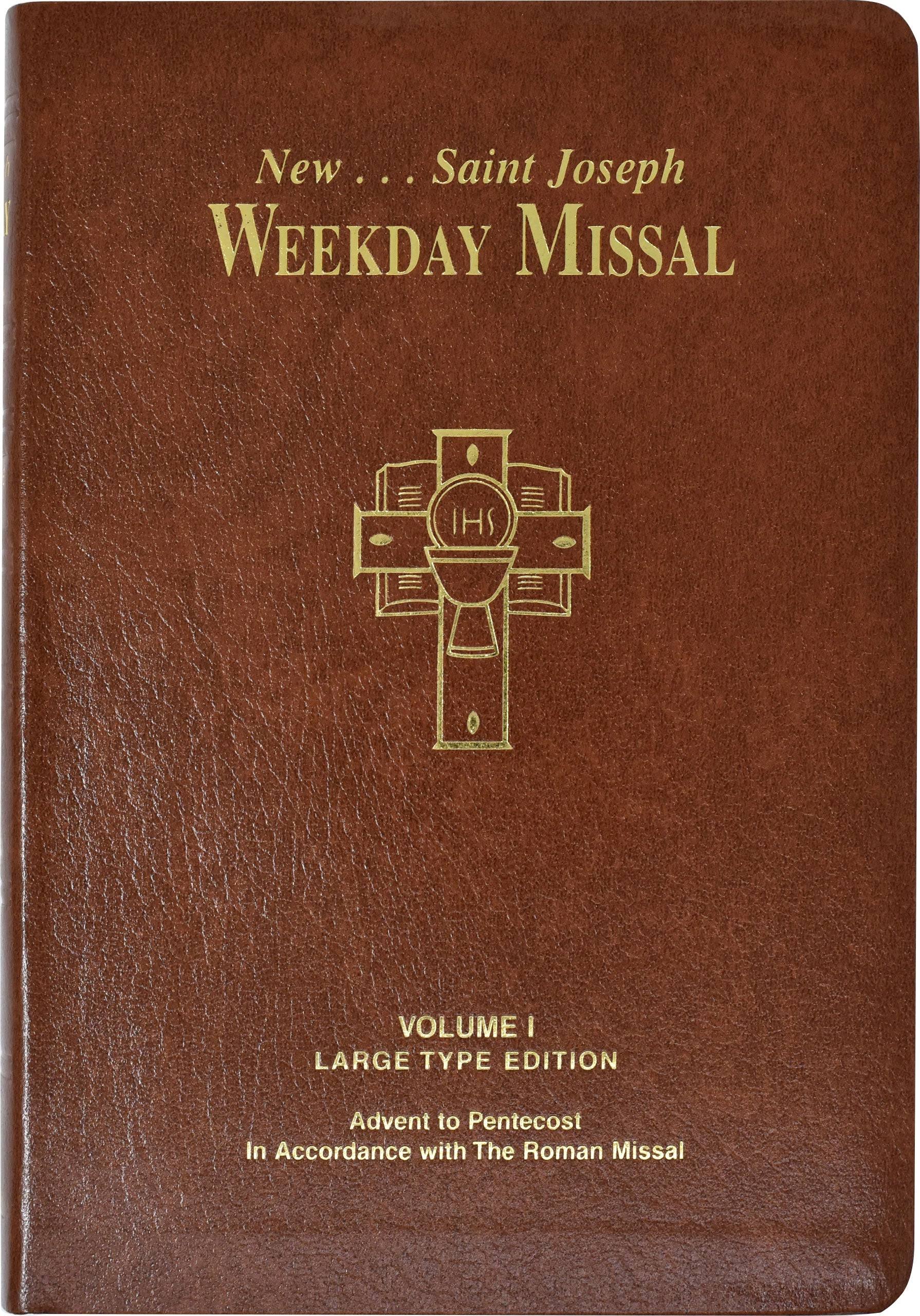 St. Joseph Weekday Missal: Large Type Edition - Bcl