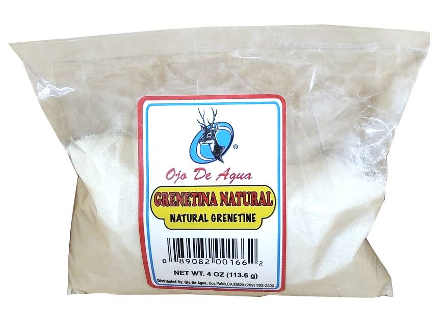 • Spices & Bake Baking Ingredients Oja De Agua GRENETINA Natural 4oz