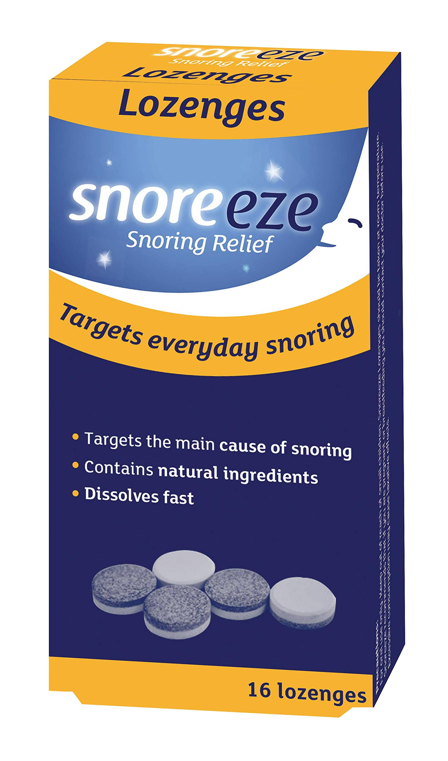 Snoreeze Snoring Relief Lozenges - 16 Lozenges