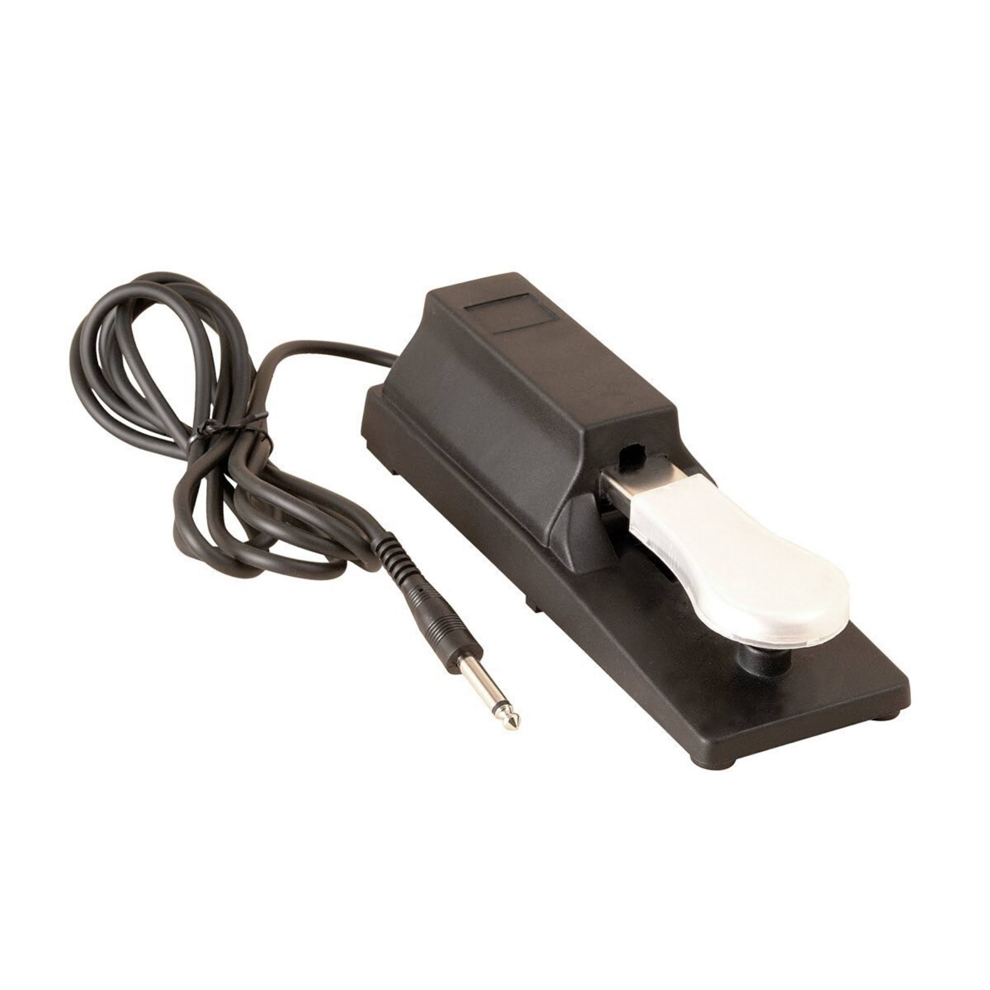 On Stage KSP100 Keyboard Sustain Pedal With Attached 6 Foot Cord
