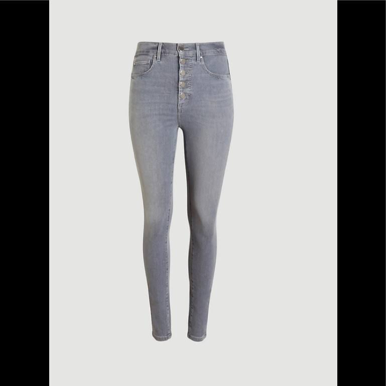 Ann Taylor Jeans | Brand New Ann Taylor High Rise Skinny Grey Jeans | Color: Gray/Silver | Size: 0 | Golynaz's Closet