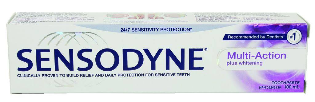 Sensodyne Multi-Action Plus Whitening Toothpaste - 100ml