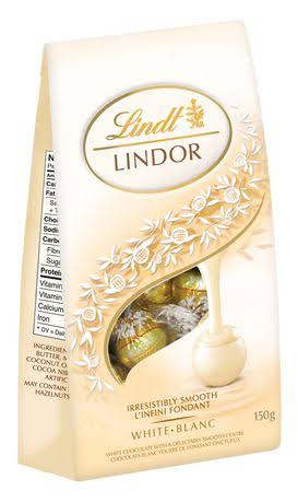 Lindt Lindor White Chocolate - 150g