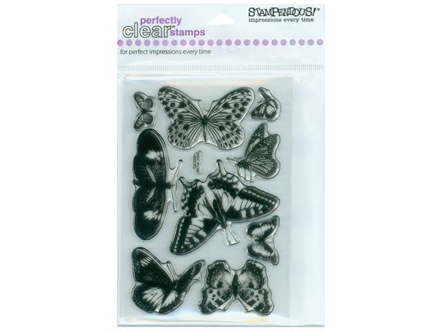 Stampendous Perfectly Clear Stamps - Butterflies
