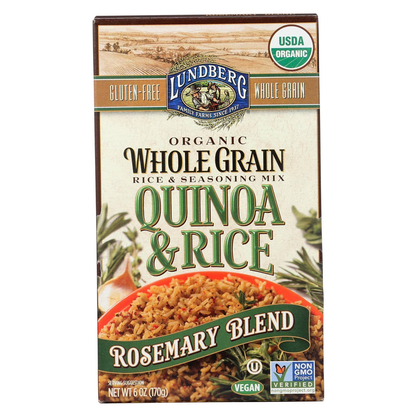 Lundberg Organic Whole Grain Rice & Seasoning Mix - Rosemary Blend