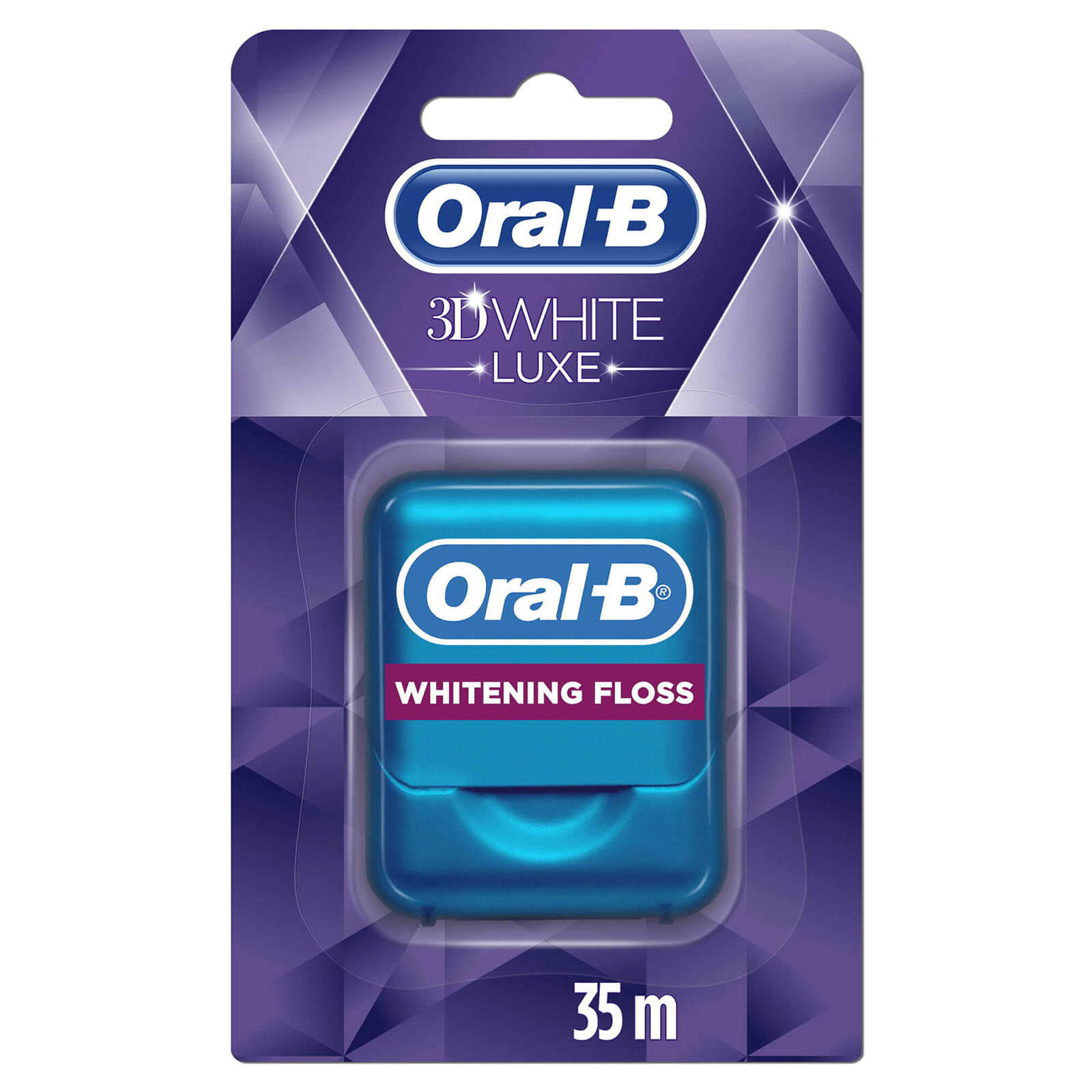 Oral B 3D White Luxe Whitening Dental Floss - 35m