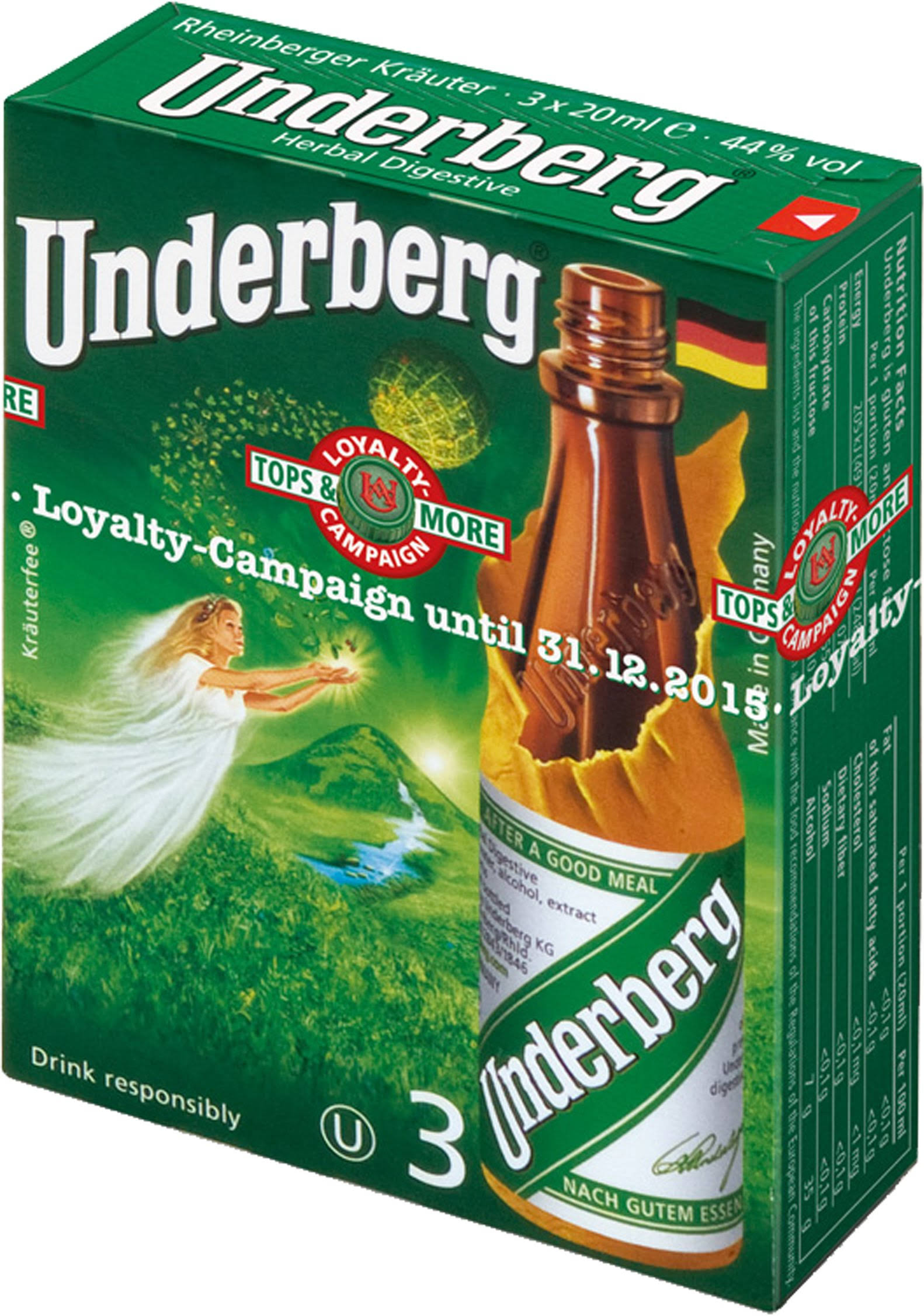 Underberg Travel Pack - Single Pack