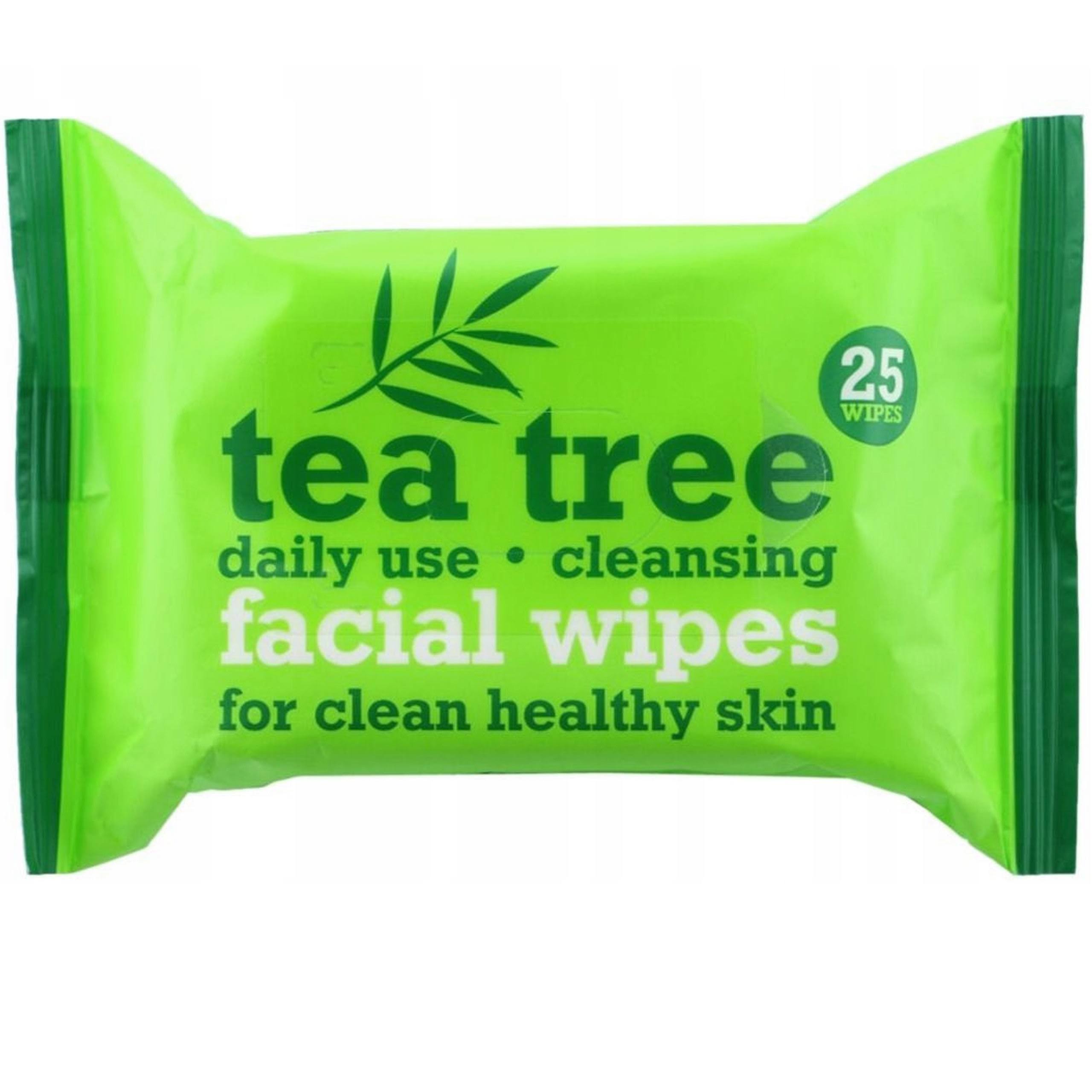 Tea Tree Facial Wipes - Twin Pack