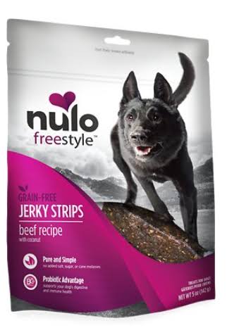 Nulo Grain-Free Beef & Coconut Jerky Strips 5 oz
