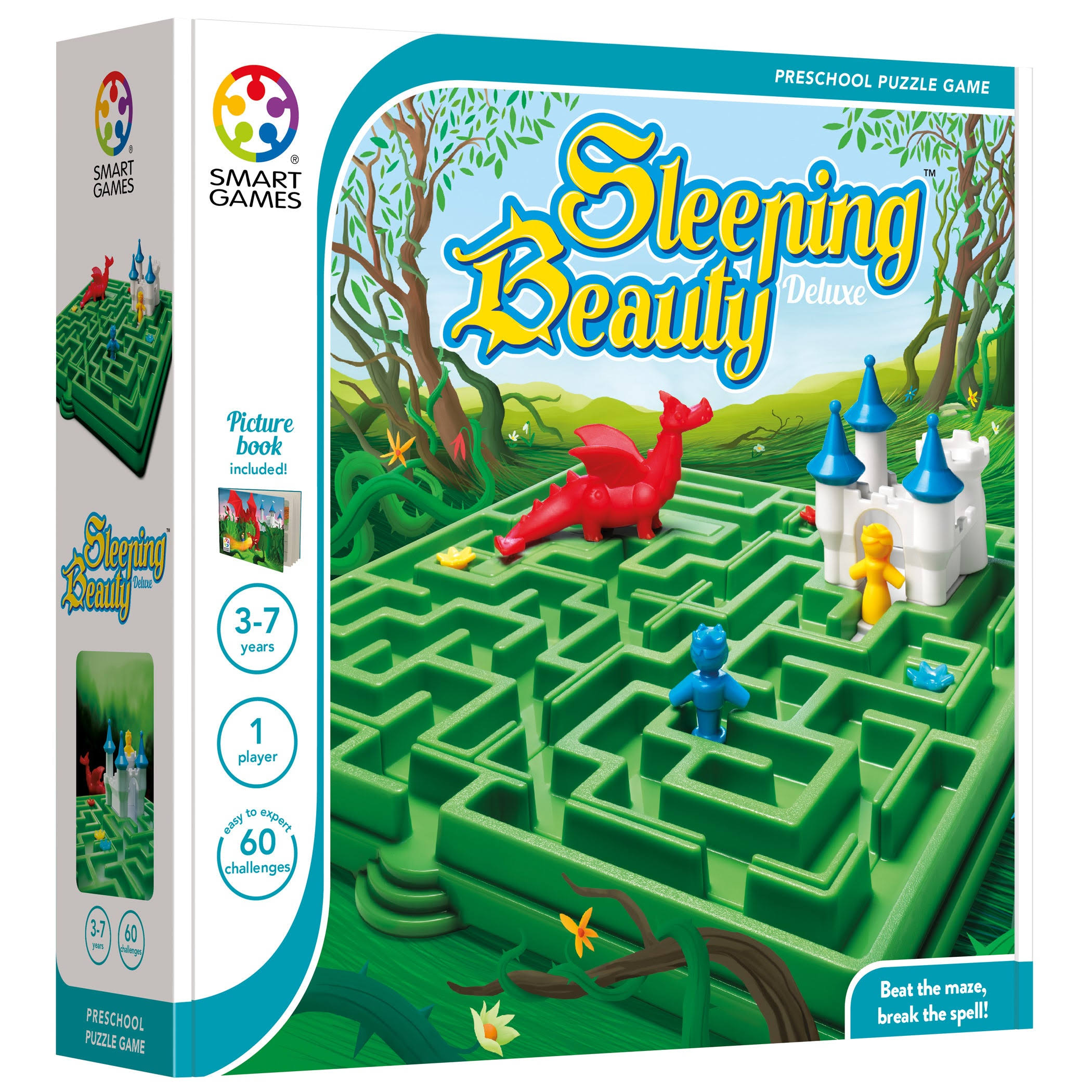 Sleeping Beauty Deluxe Preschool Puzzle Game