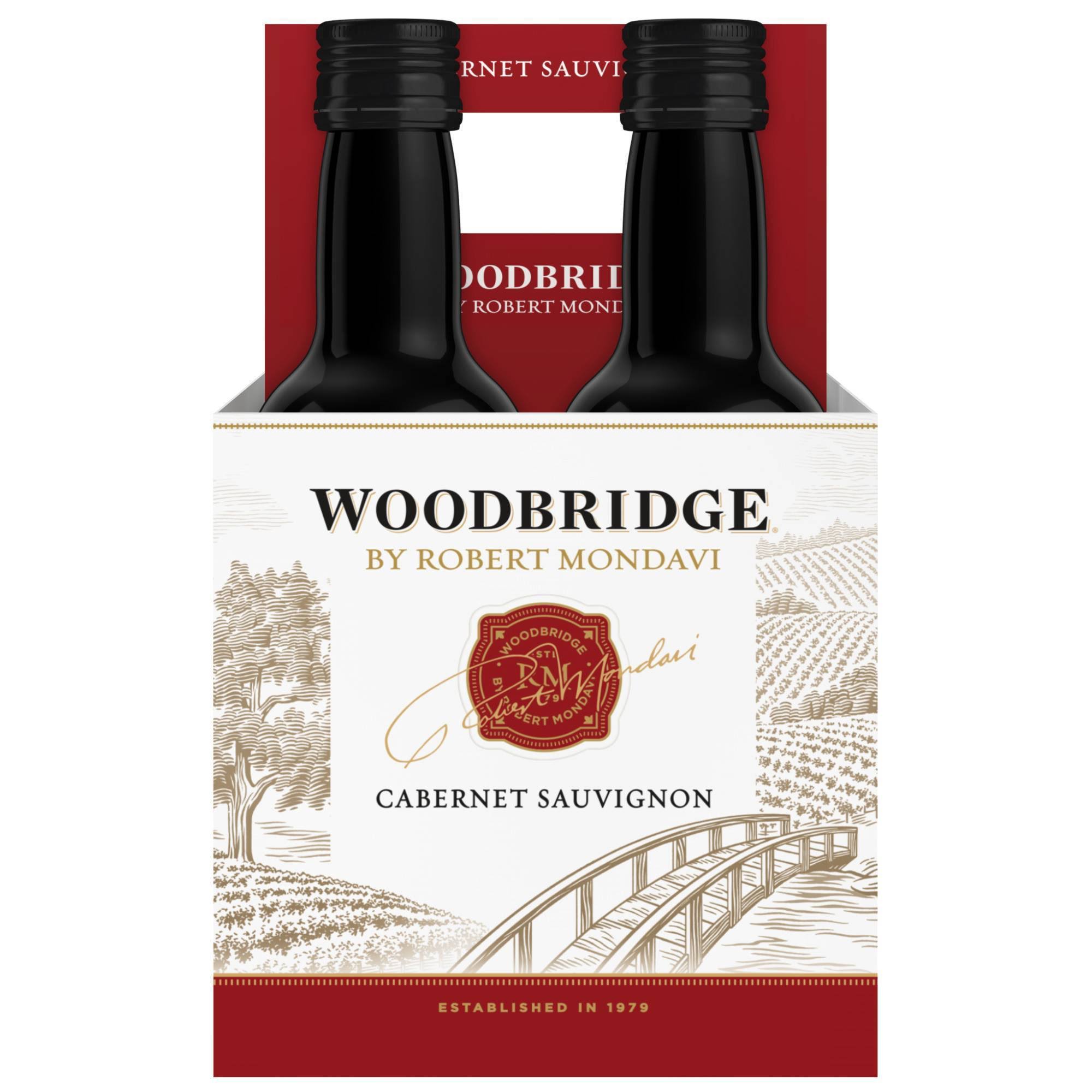 Woodbridge by Robert Mondavi Cabernet Sauvignon - 187ml, 4 Count