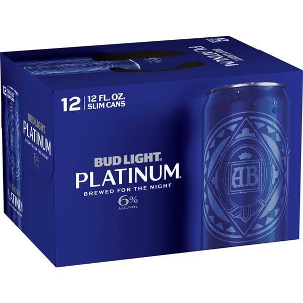 Bud Light Platinum Beer - 12 Cans