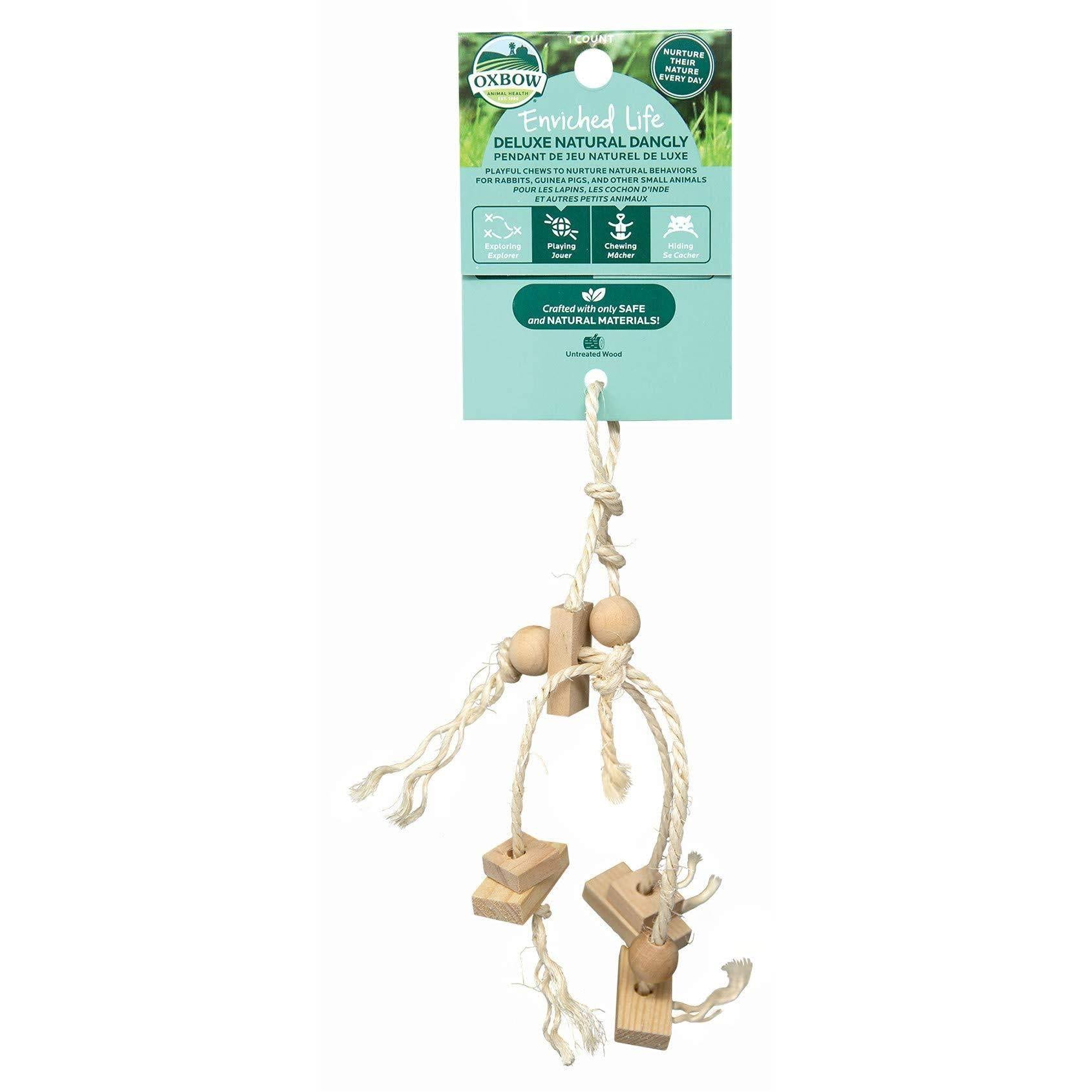 Oxbow Enriched Life Deluxe Natural Dangly for Small Animals