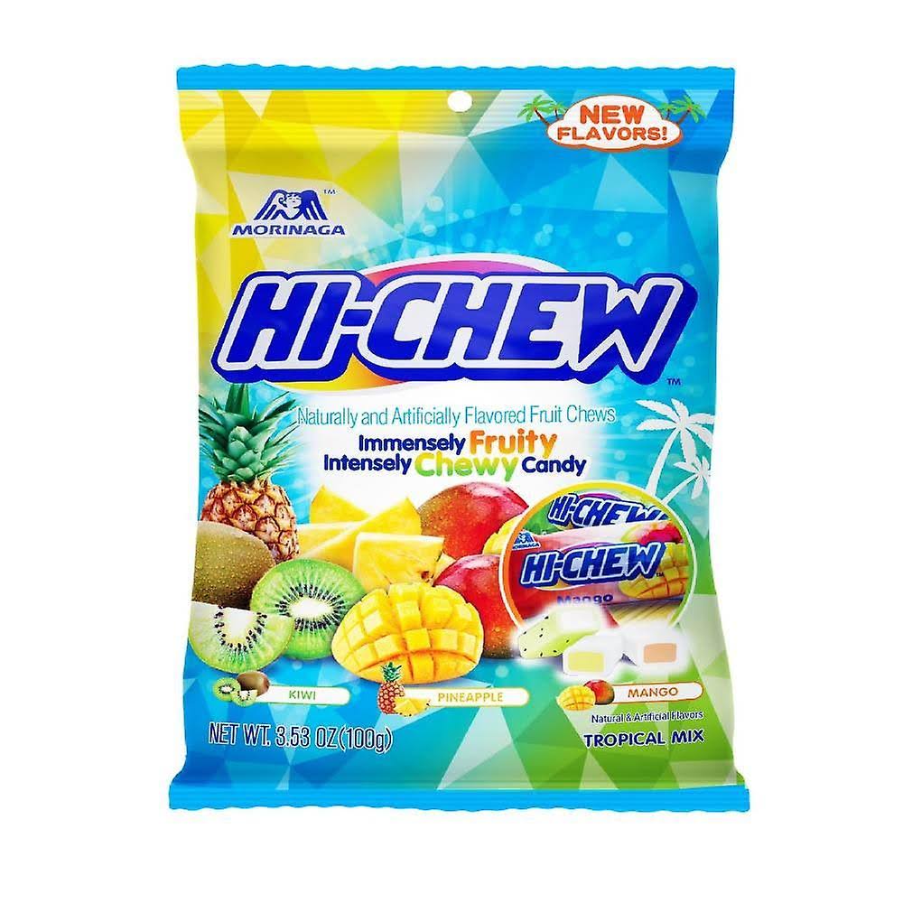 Hi-chew Bags, Tropical Mix, 3.53 Oz