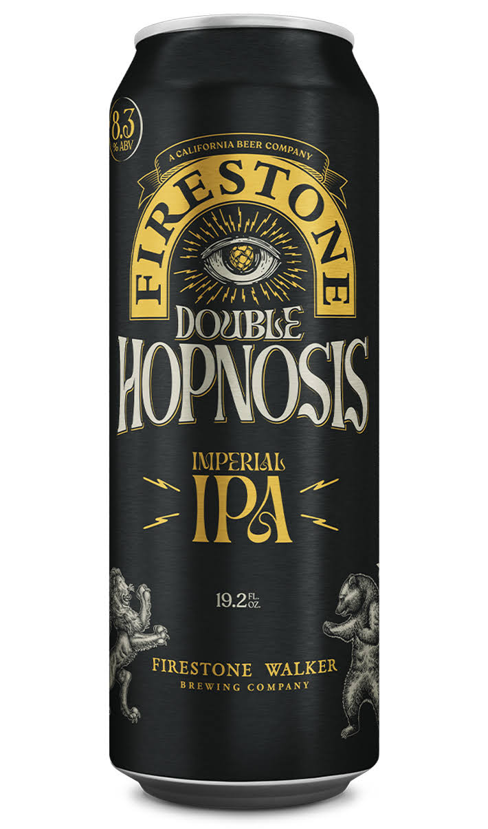 Firestone Beer, Imperial IPA, Double Hopnosis - 19.2 fl oz