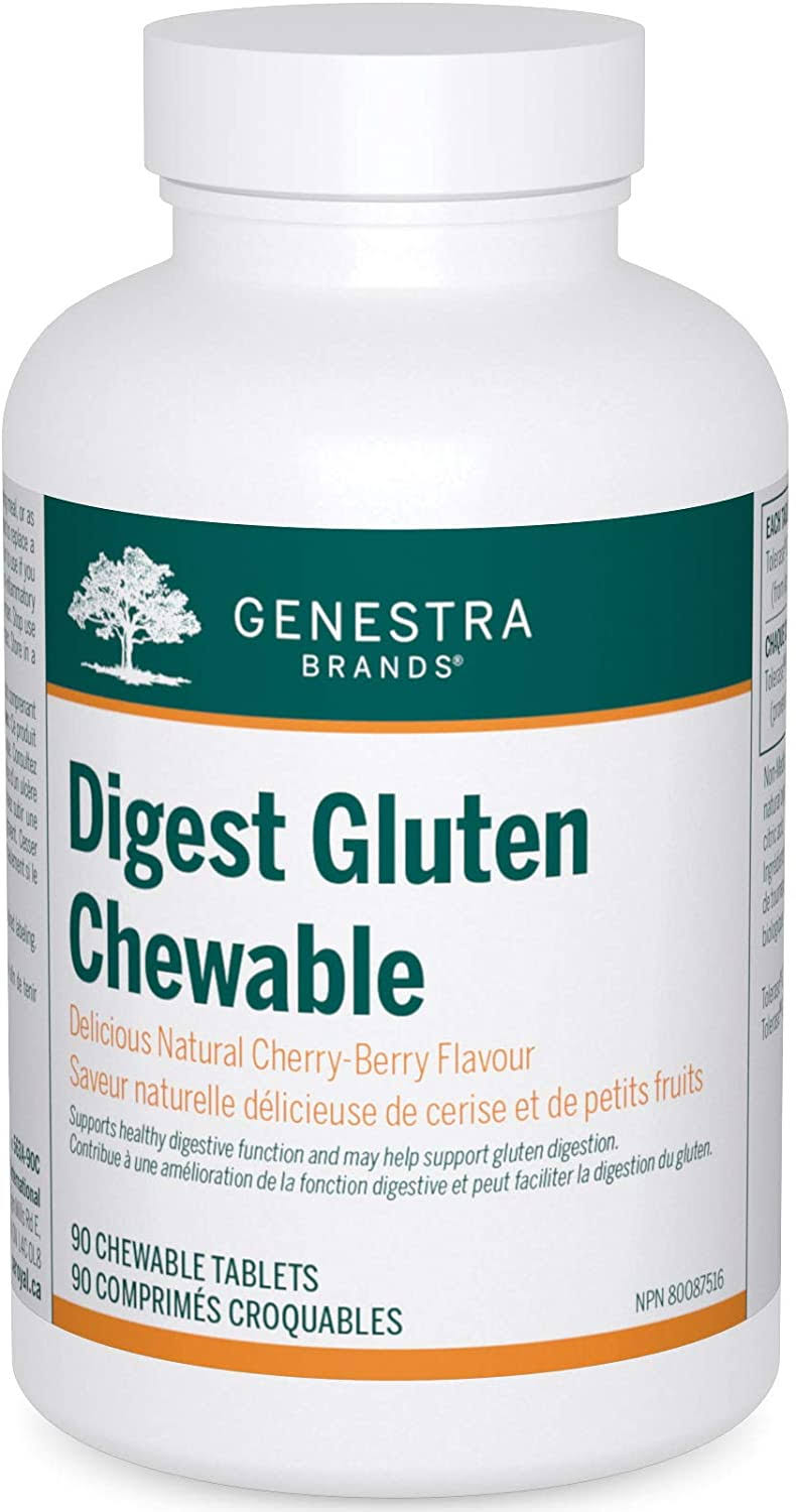 Genestra Digest Gluten Chewable Supplement - 90ct