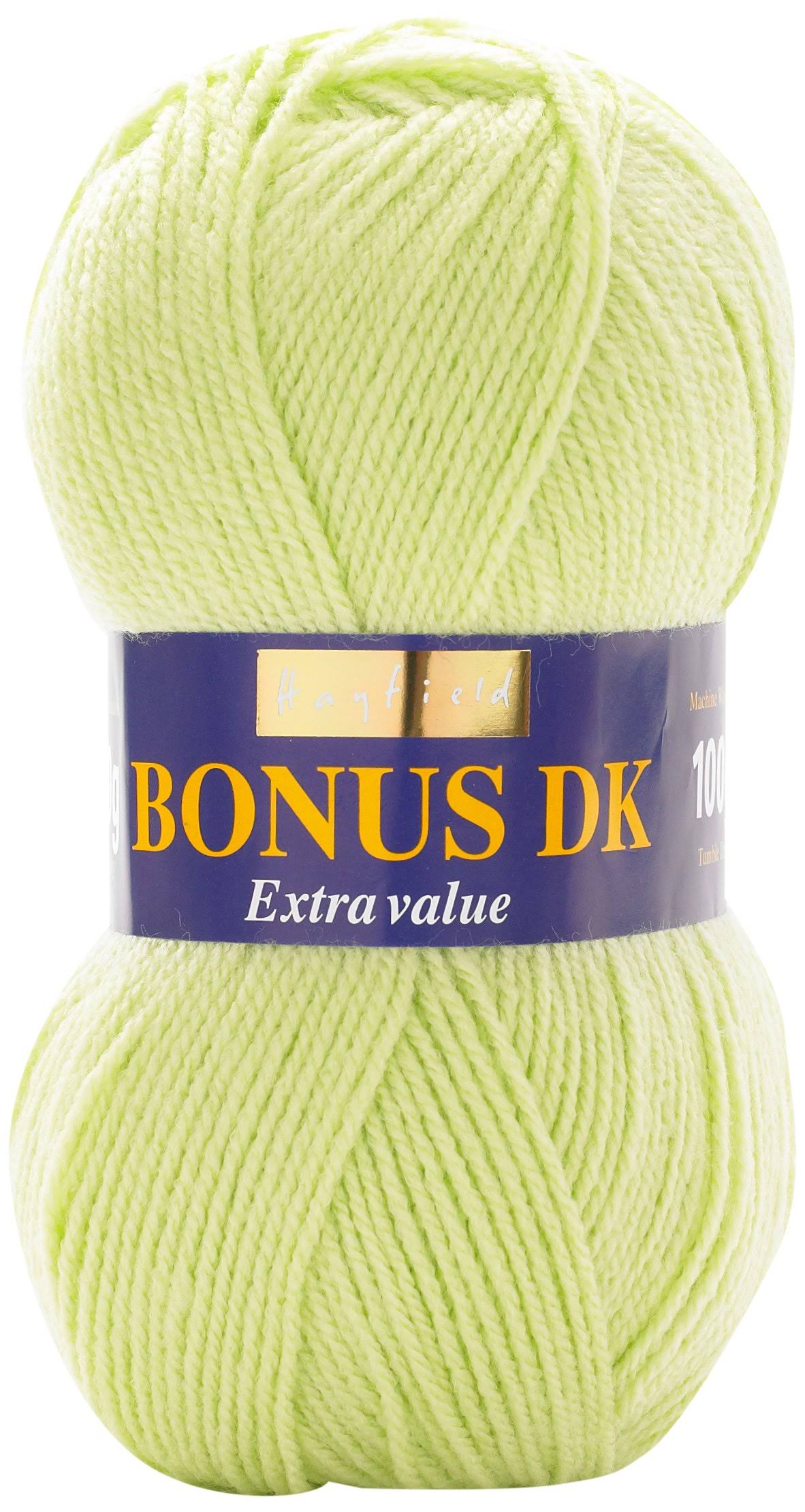 Sirdar Bonus DK Wool Ball - Lime, 100g