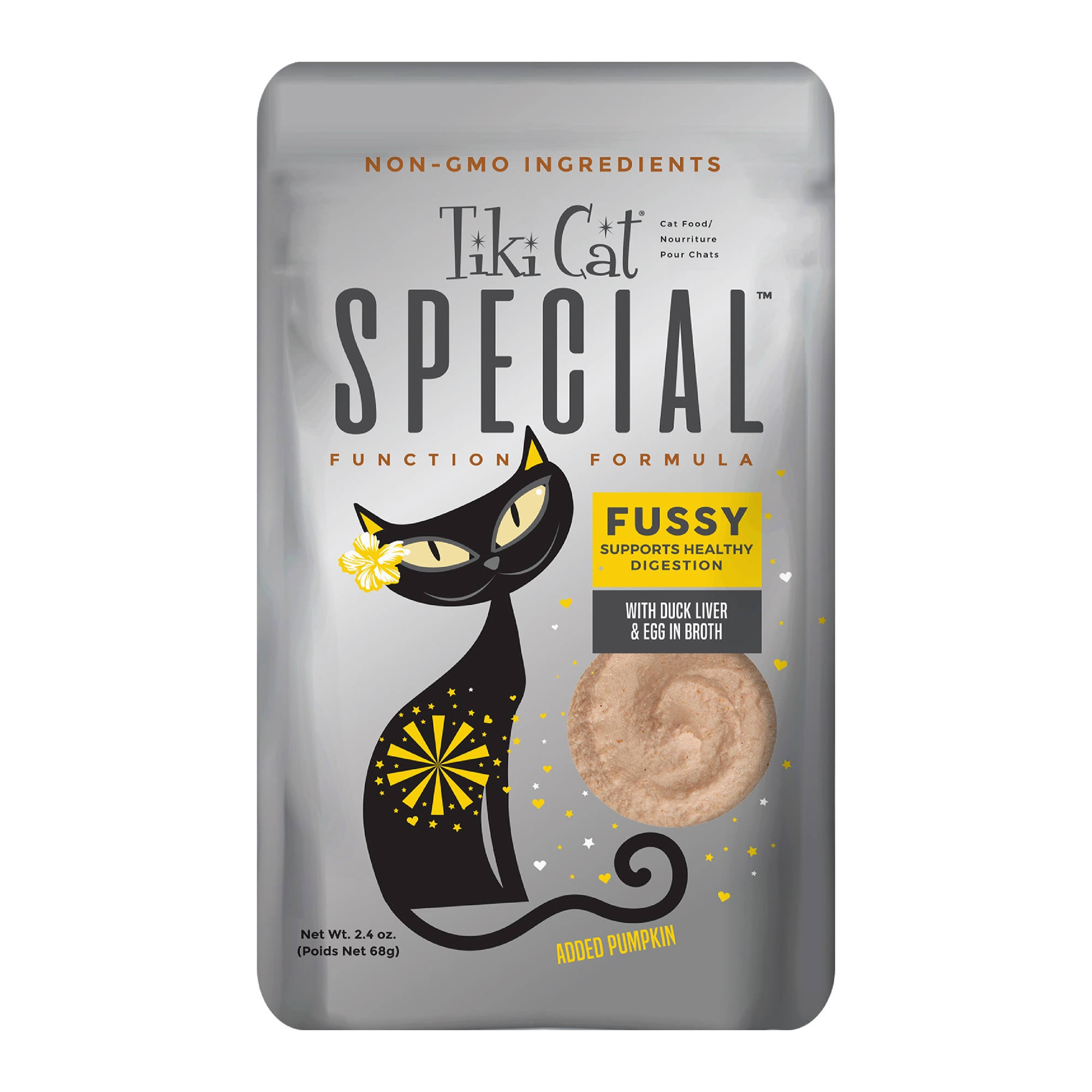 Tiki Cat Special Mousse Fussy Duck & Egg Wet Food, 2.4 oz.