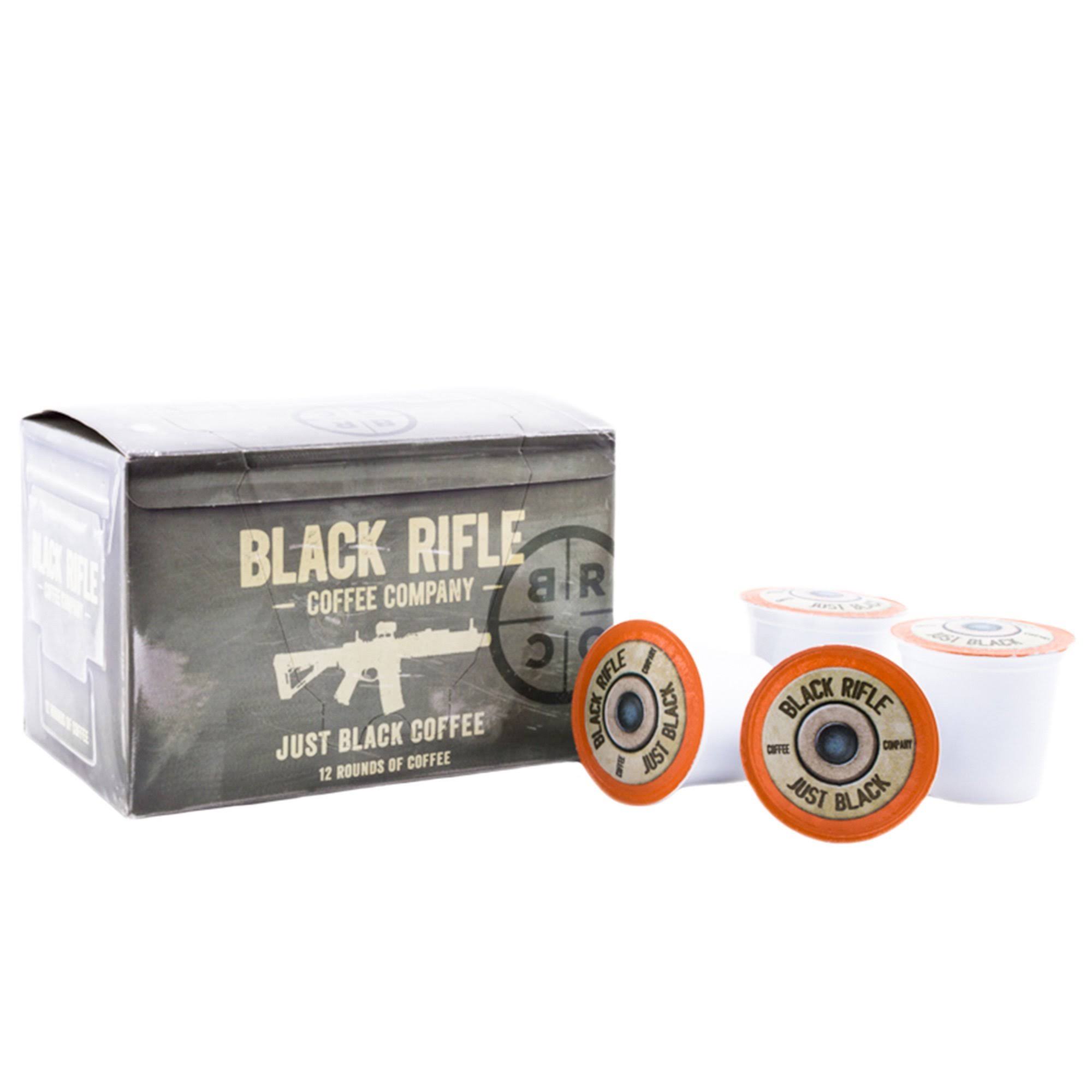 Black Rifle Coffee Company JB Just Black Coffee - 12 Rounds Of Coffee