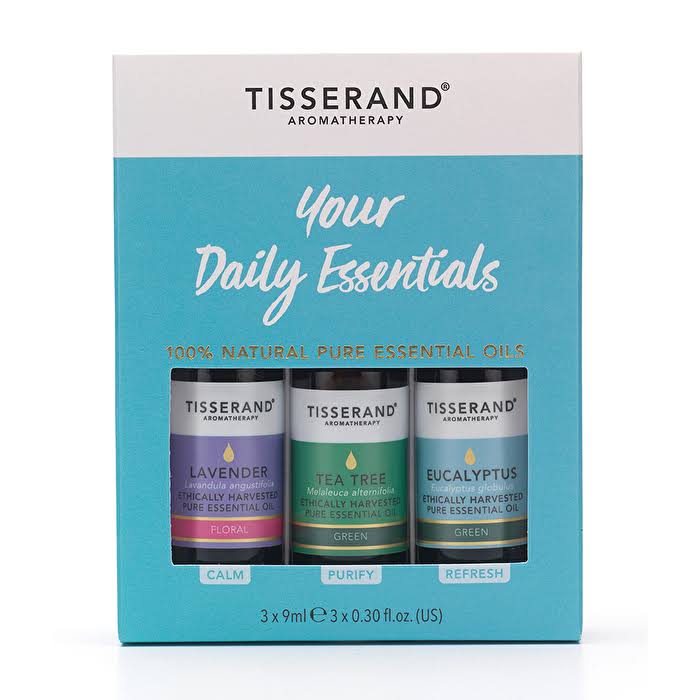 Tisserand Everyday Essential Oils - x3, 27ml