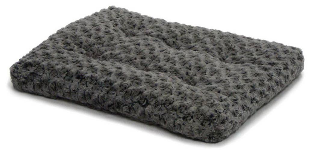 MidWest Quiet Time Pet Bed Deluxe - Gray Ombre Swirl