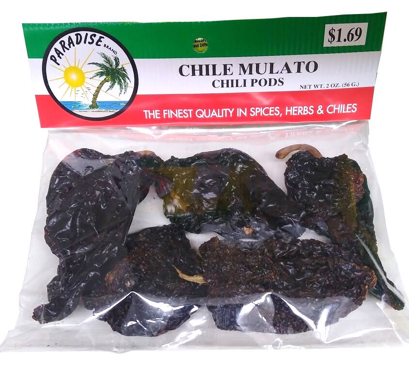 • Spices & Bake Seasoning,Spices Herbs Paradise Chile Mulato Chili Pods 2 oz