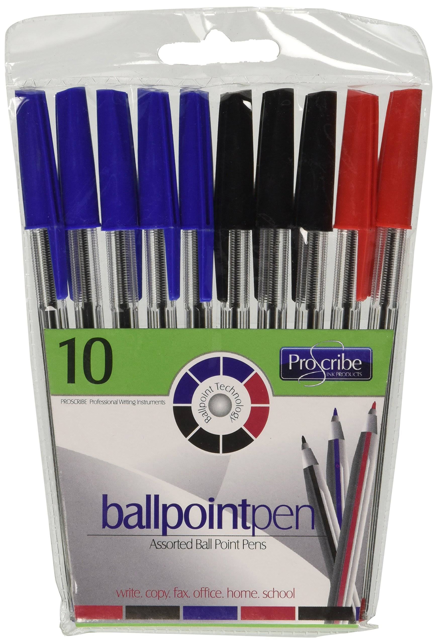 Pro Scribe Pens - 10 Pack
