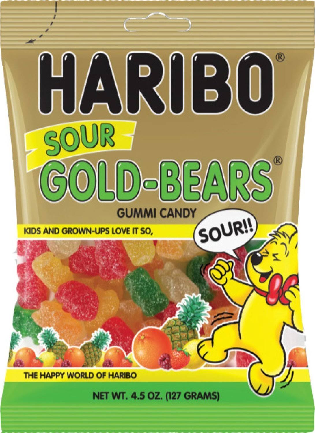 Haribo Sour Gold-bears Gummi Candy