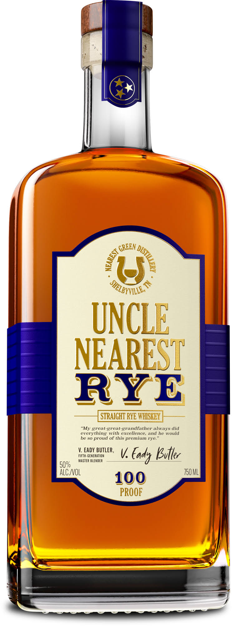 Uncle Nearest - Straight Rye Whiskey (750ml)