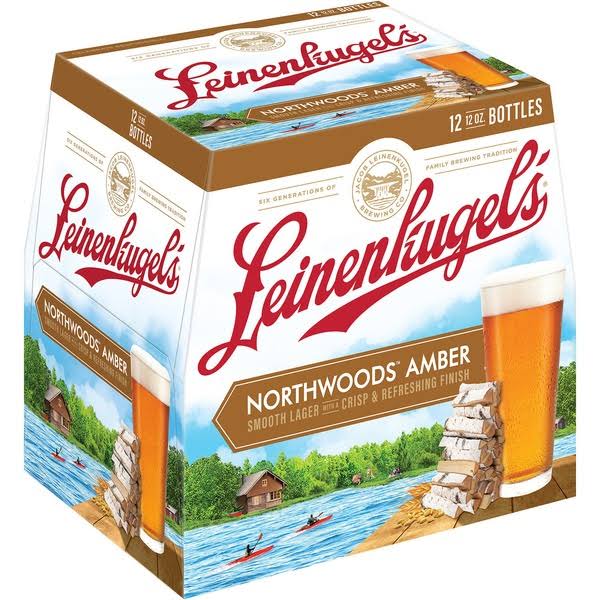 Leinenkugel's Northwoods Amber Beer - 12 fl oz