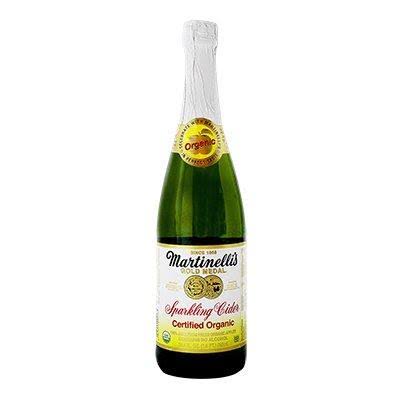 Martinelli Juice Sparkling Cider Organic, 25.4 Oz