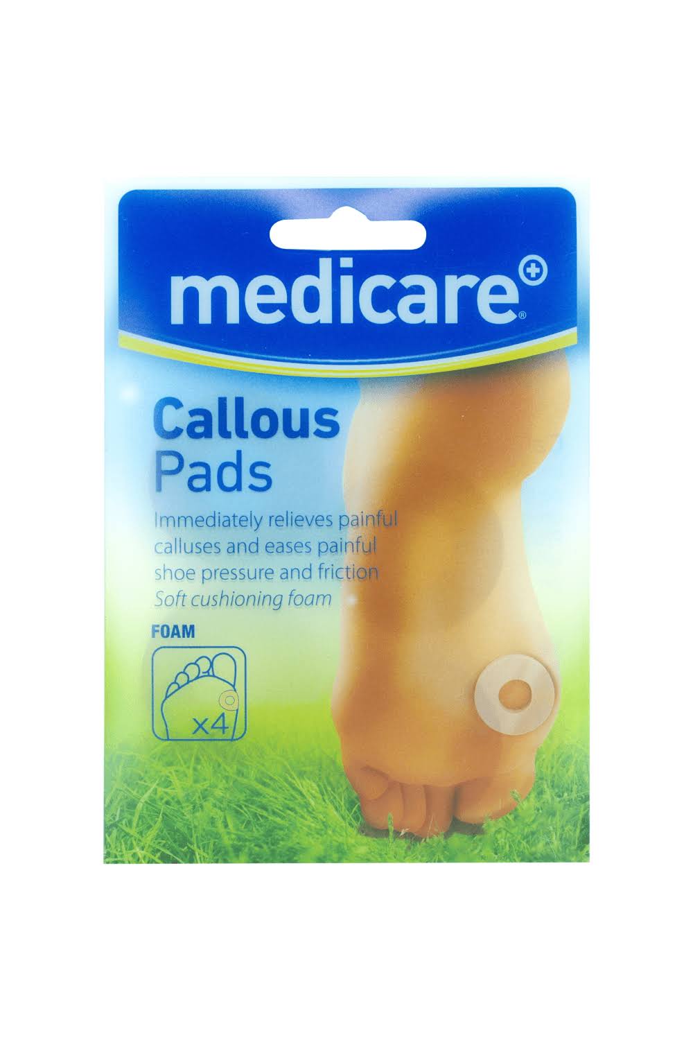 Medicare Foot Callous Pads 4 Pack
