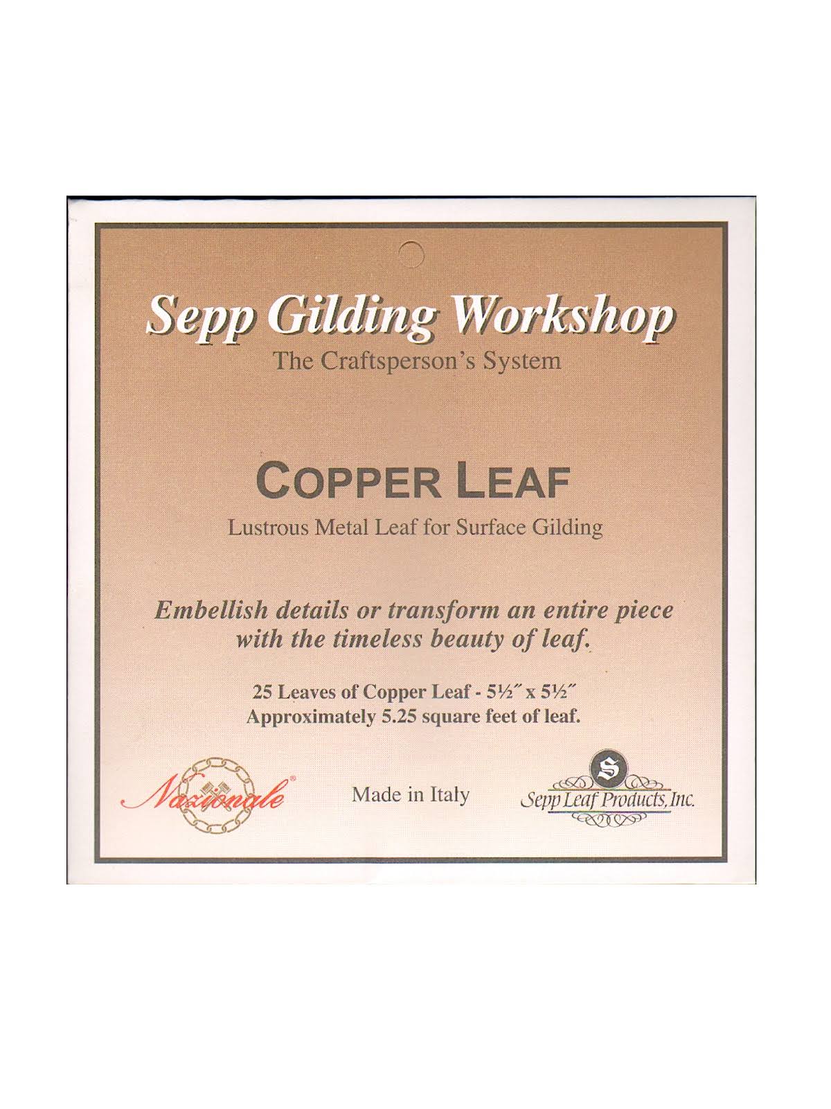 Sepp Metal Composition Leaf - Copper
