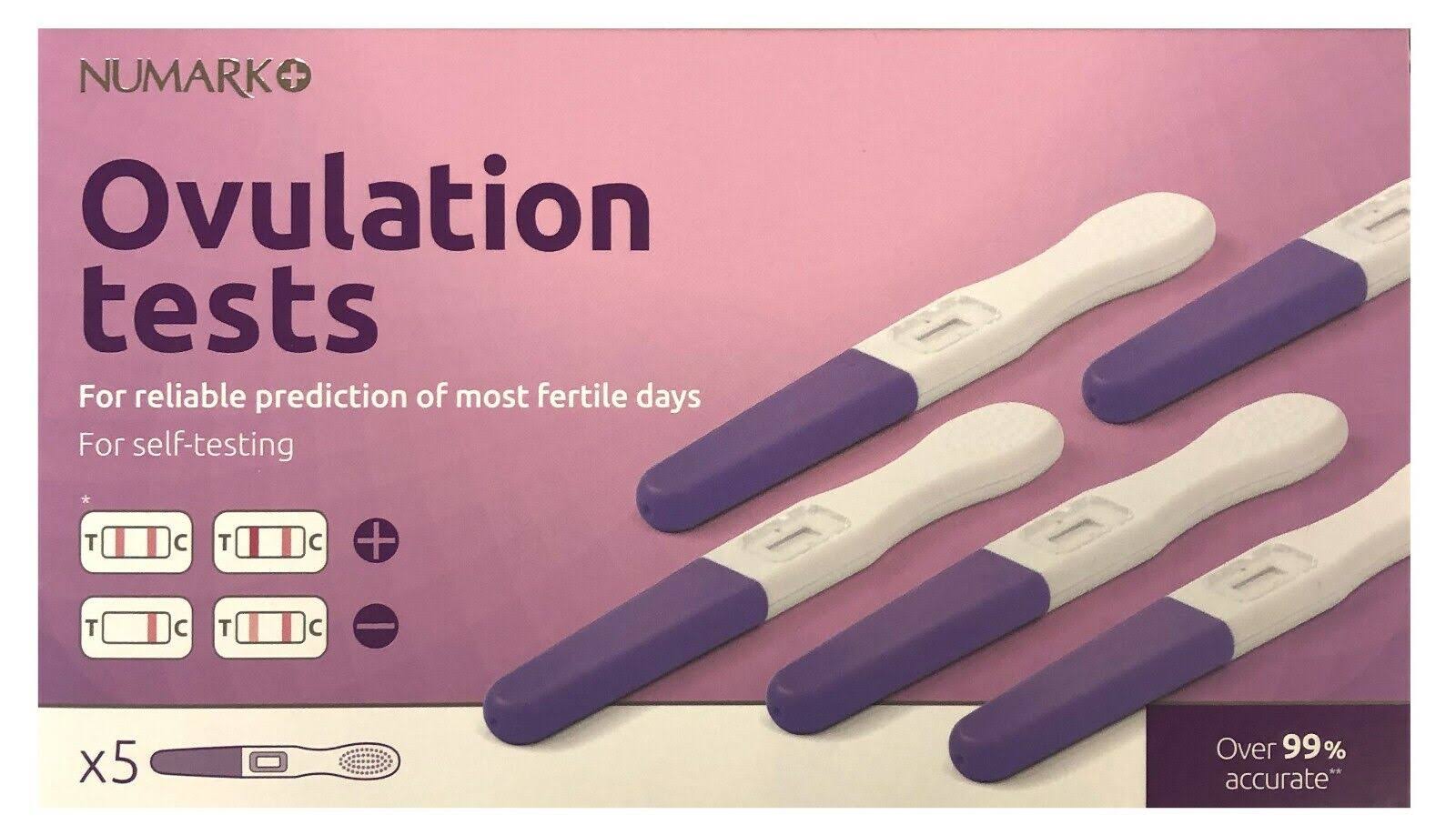 Numark Ovulation Test Kit For Reliable Prediction of Most Fertile Days