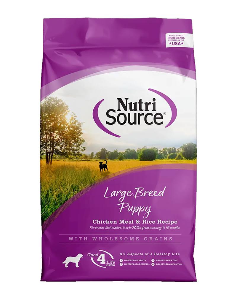 Nutrisource Large Breed Puppy Dry Dog Food - 1.5lbs