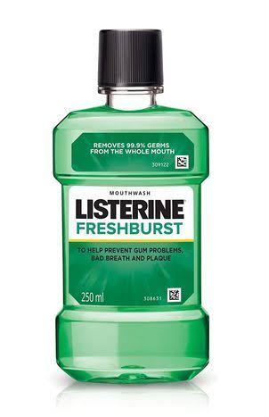 Listerine Fresh Burst Mouthwash - 250 Milliliters - Galleria Market - Delivered by Mercato