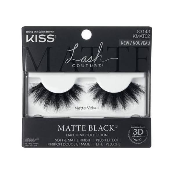 KISS Lash Couture Matte Black Faux Mink Collection 02