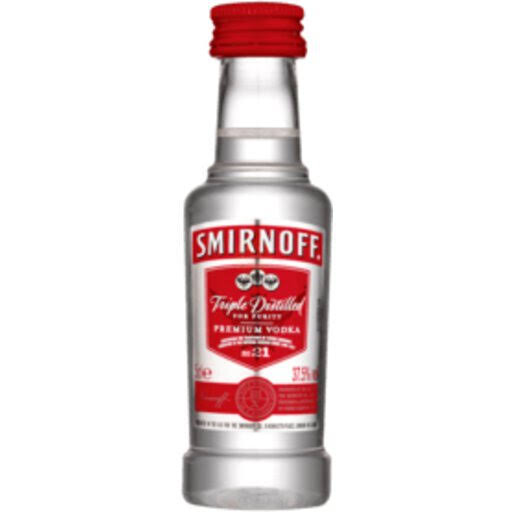 Smirnoff Vodka, No. 21, Ten Pack - 10 pack, 50 ml bottles