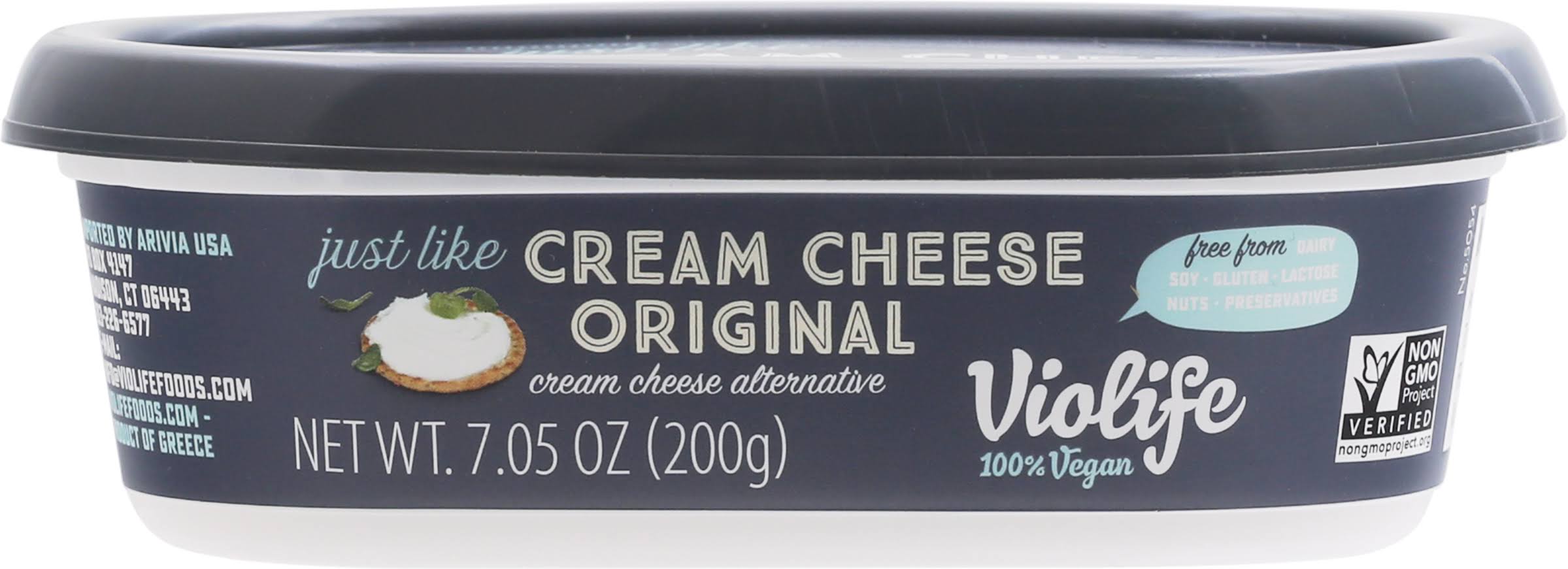 Violife Cream Cheese Alternative, Original - 7.05 oz