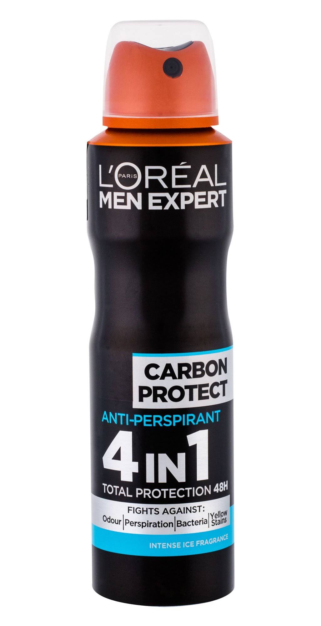 L'Oreal Paris Men Expert Deodorant Spray - Carbon Protect, 150ml