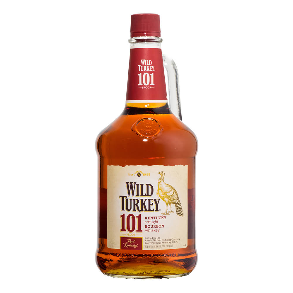 Wild Turkey Bourbon Whiskey - 101 Proof, 1.75l