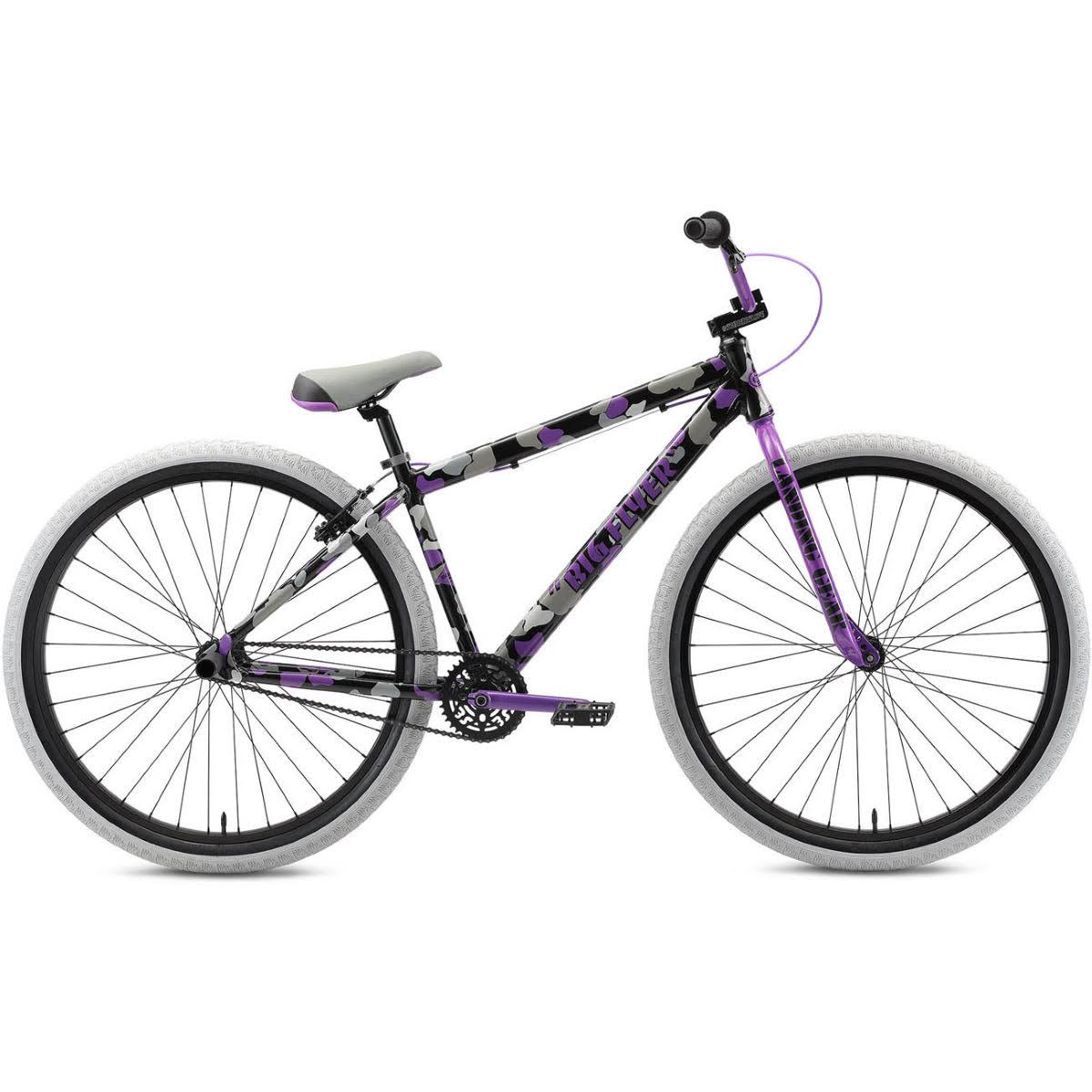 SE Bikes Big Flyer 29 - 29" Purple Camo | Freestyle BMX Bikes