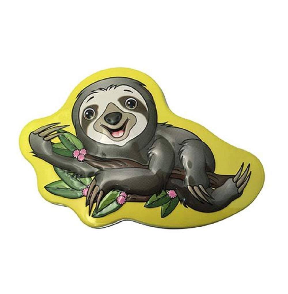 Sloth Animal Spirit Candy Tins - Sour Strawberry, 1oz