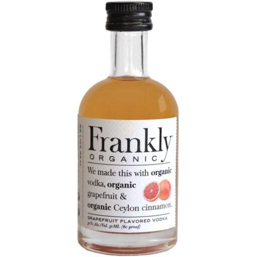 Frankly Organic Vodka Grapefruit Vodka - 50 ml